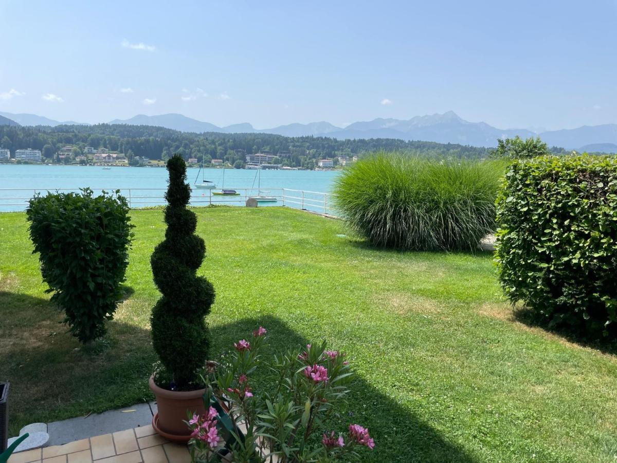 Ferienwohnung Velden Am See - 24 Holiday Mit Seezugang フェルデン・アム・ヴェルターゼー エクステリア 写真